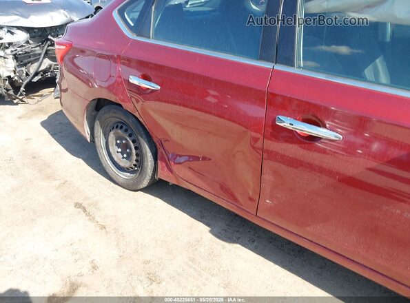3N1AB7AP1GL640561 2016 NISSAN SENTRA Red Widok z przodu