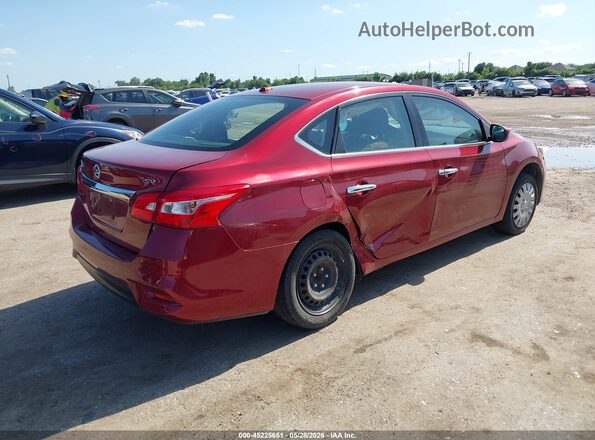3N1AB7AP1GL640561 2016 NISSAN SENTRA Red Tył prawy