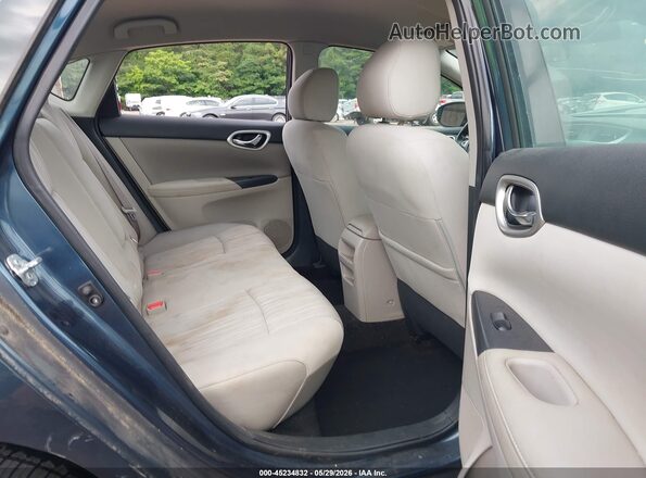 3N1AB7AP1GL664472 2016 NISSAN SENTRA Blue VIN კოდის სტიკერის ხედი