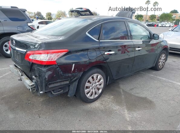 3N1AB7AP1GY216736 2016 NISSAN SENTRA Black Tył prawy