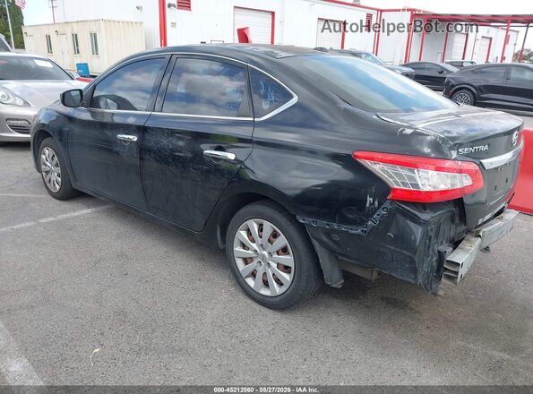 3N1AB7AP1GY216736 2016 NISSAN SENTRA Black Tył lewy