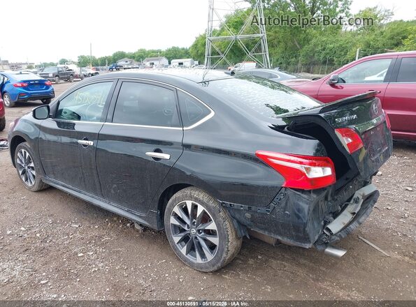 3N1AB7AP1GY275091 2016 NISSAN SENTRA Black Rear left