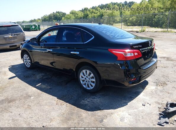 3N1AB7AP1HL711405 2017 NISSAN SENTRA Black Задня ліва чверть