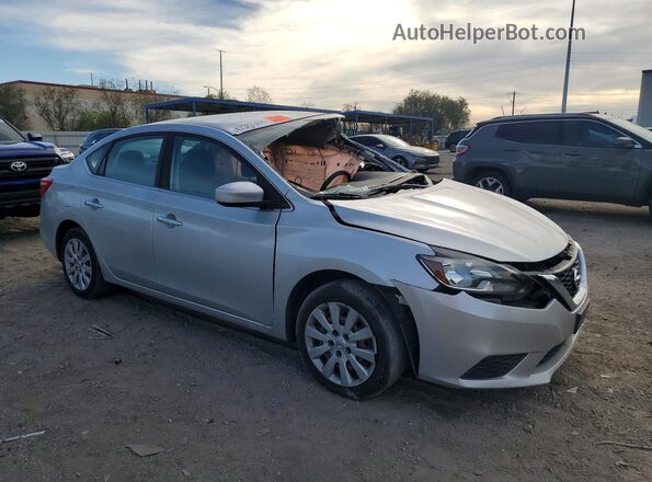 3N1AB7AP1HY287534 2017 NISSAN SENTRA Silver Առջևի աջ