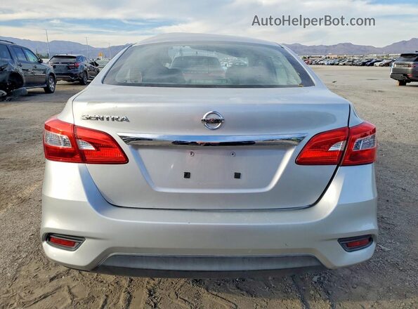 3N1AB7AP1HY287534 2017 NISSAN SENTRA Silver Հետևի տեսք
