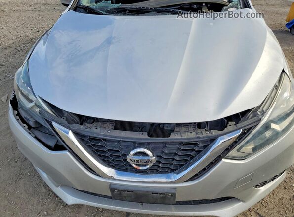 3N1AB7AP1HY287534 2017 NISSAN SENTRA Silver Սալոնի հետևի տեսք