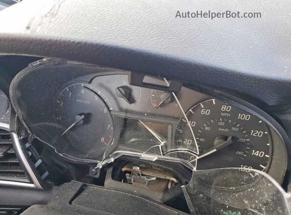 3N1AB7AP1HY287534 2017 NISSAN SENTRA Silver Սարքավորումների վահանակի տեսք