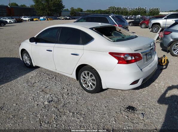 3N1AB7AP1HY299120 2017 NISSAN SENTRA White Tył lewy