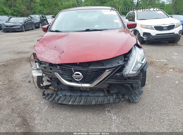 3N1AB7AP1HY366752 2017 NISSAN SENTRA Красный 