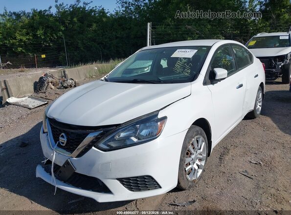 3N1AB7AP1HY378819 2017 NISSAN SENTRA White Դիմացի տեսք