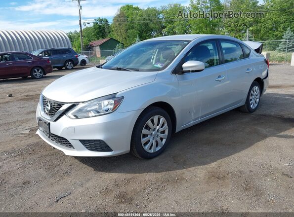 3N1AB7AP1HY390341 2017 NISSAN SENTRA Silver 