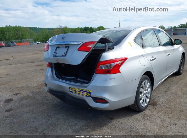 3N1AB7AP1HY390341 2017 NISSAN SENTRA Silver 