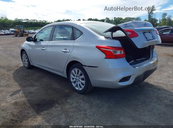 3N1AB7AP1HY390341 2017 NISSAN SENTRA Silver 