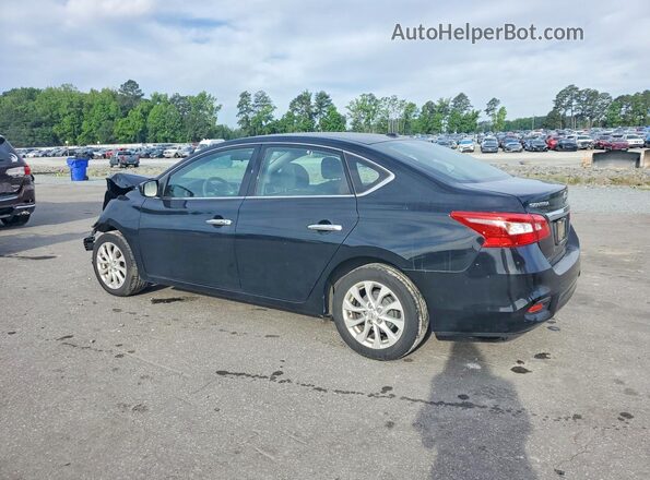 3N1AB7AP1JL633830 2018 NISSAN SENTRA Black Задня ліва чверть