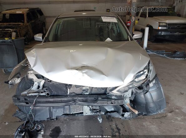 3N1AB7AP1JY236167 2018 NISSAN SENTRA Silver Widok zestawu wskaźników