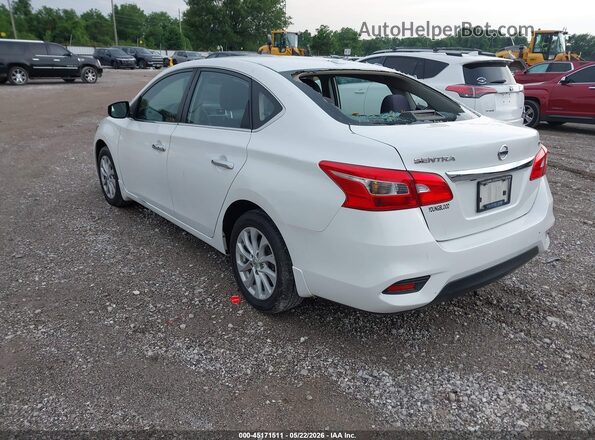 3N1AB7AP1JY237366 2018 NISSAN SENTRA White Trasero izquierdo