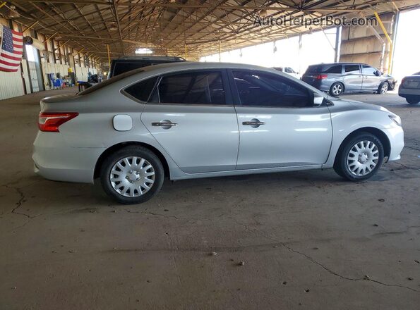 3N1AB7AP1JY307402 2018 NISSAN SENTRA Silver Rear right
