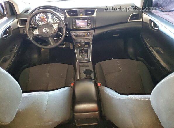 3N1AB7AP1JY307402 2018 NISSAN SENTRA Silver Dashboard view