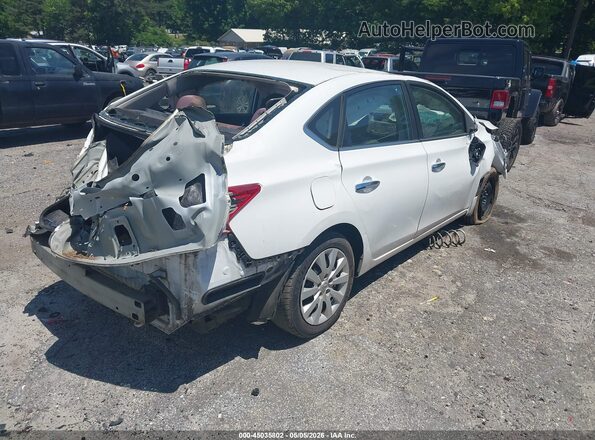 3N1AB7AP1JY339928 2018 NISSAN SENTRA Белый Задняя правая четверть