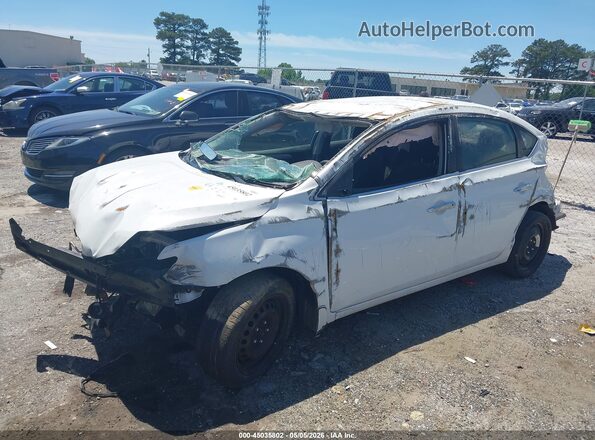 3N1AB7AP1JY339928 2018 NISSAN SENTRA Белый Вид задней части салона