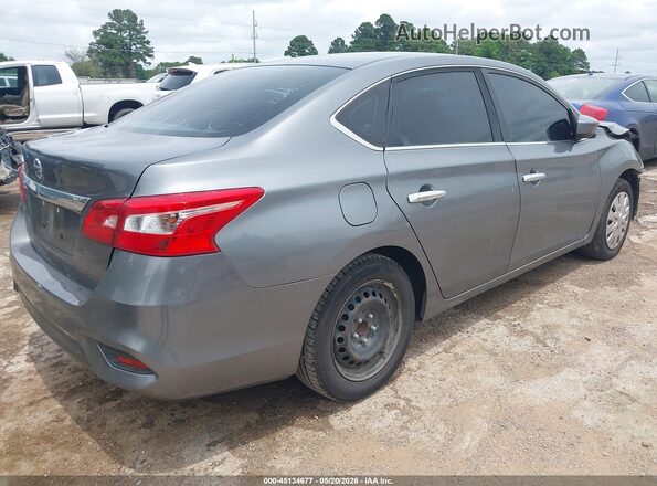 3N1AB7AP1JY343638 2018 NISSAN SENTRA Gray Trasero derecho