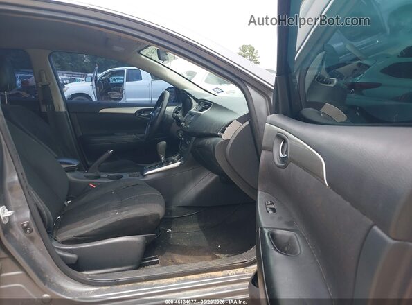 3N1AB7AP1JY343638 2018 NISSAN SENTRA Gray Vista interior delantera