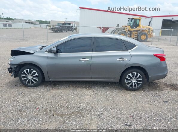 3N1AB7AP1KY209374 2019 NISSAN SENTRA Gray 