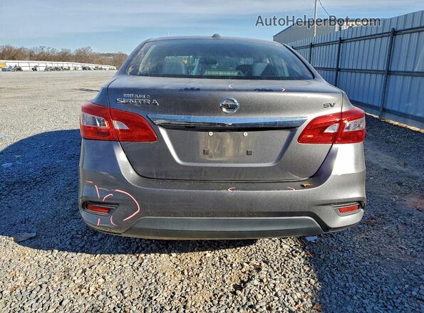 3N1AB7AP1KY258350 2019 NISSAN SENTRA Серый 