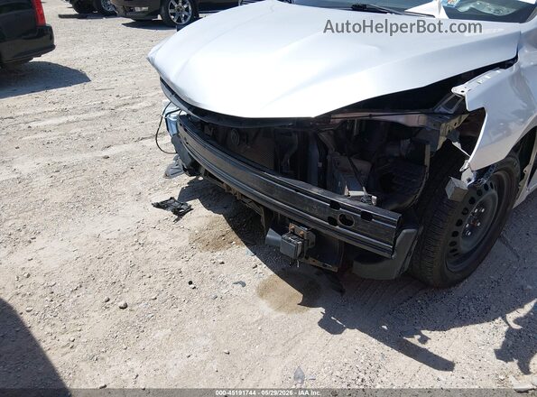 3N1AB7AP1KY269865 2019 NISSAN SENTRA Серебряный Вид спереди