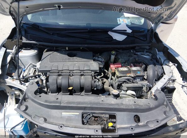 3N1AB7AP1KY269865 2019 NISSAN SENTRA Серебряный Вид сзади
