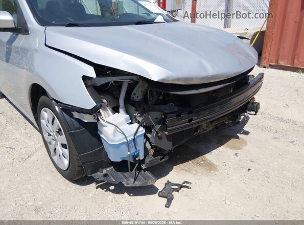 3N1AB7AP1KY269865 2019 NISSAN SENTRA Серебряный 