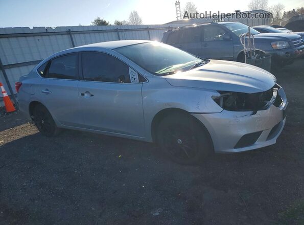 3N1AB7AP1KY293616 2019 NISSAN SENTRA Silver 