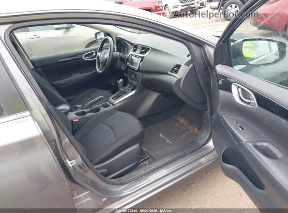 3N1AB7AP1KY294491 2019 NISSAN SENTRA Gray Vista interior delantera
