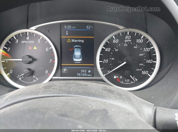 3N1AB7AP1KY294491 2019 NISSAN SENTRA Gray Vista de los asientos traseros