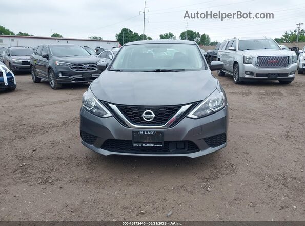 3N1AB7AP1KY294491 2019 NISSAN SENTRA Gray Vista del cuadro de instrumentos