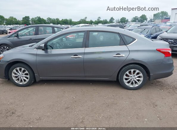 3N1AB7AP1KY294491 2019 NISSAN SENTRA Gray Vista interior de 360 grados