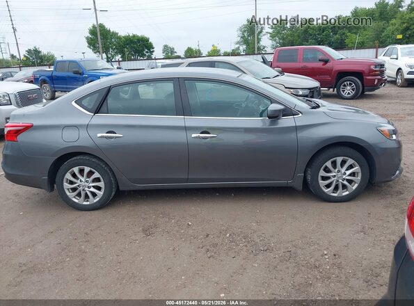 3N1AB7AP1KY294491 2019 NISSAN SENTRA Gray Vista interior trasera