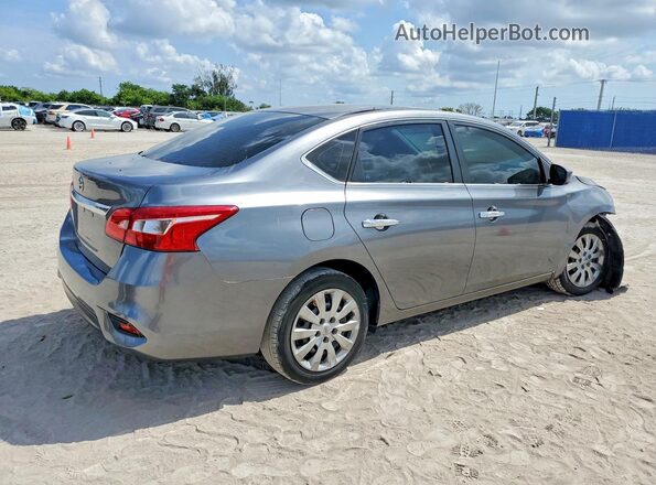 3N1AB7AP1KY318949 2019 NISSAN SENTRA Gray 