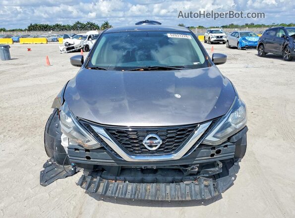 3N1AB7AP1KY318949 2019 NISSAN SENTRA Gray 