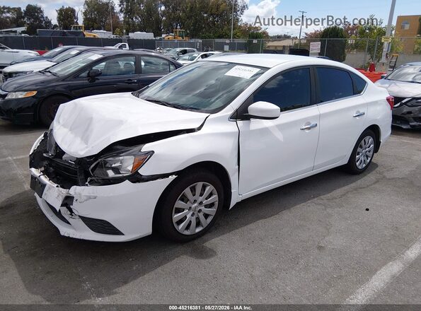 3N1AB7AP1KY407131 2019 NISSAN SENTRA White 