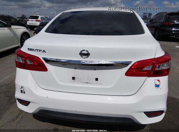 3N1AB7AP1KY407131 2019 NISSAN SENTRA White 