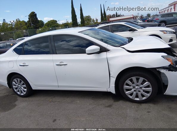 3N1AB7AP1KY407131 2019 NISSAN SENTRA White 