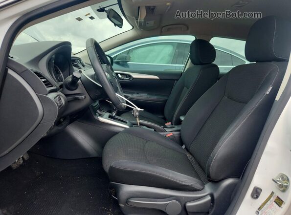 3N1AB7AP1KY447855 2019 NISSAN SENTRA White 