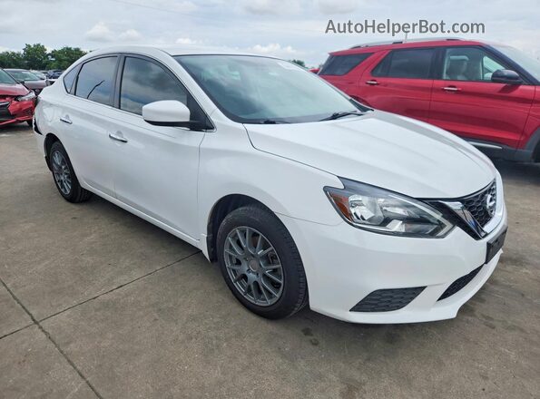 3N1AB7AP1KY447855 2019 NISSAN SENTRA White 