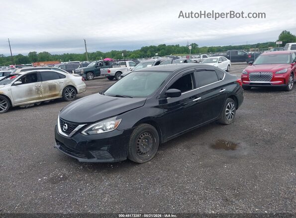 3N1AB7AP2GL649432 2016 NISSAN SENTRA Black Front left