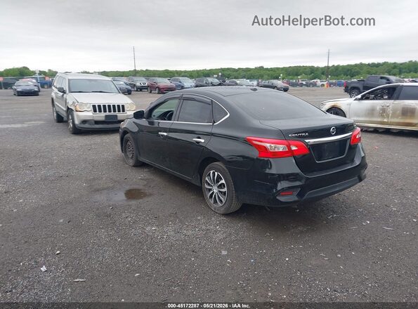 3N1AB7AP2GL649432 2016 NISSAN SENTRA Black Rear left