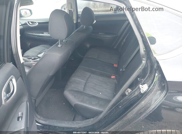 3N1AB7AP2GL649432 2016 NISSAN SENTRA Black Rear seats view