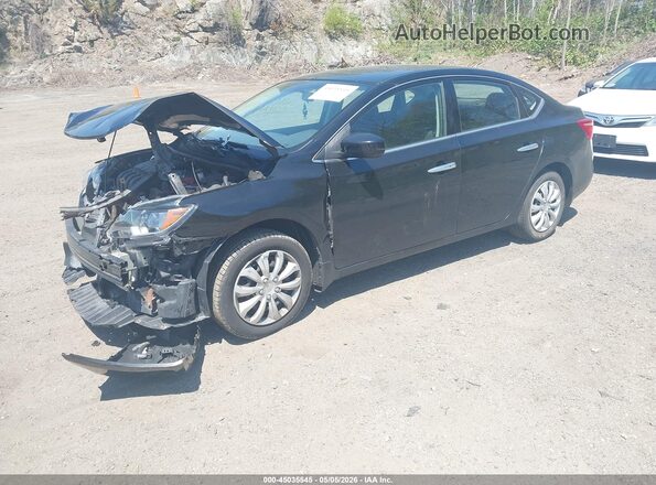3N1AB7AP2GY218947 2016 NISSAN SENTRA Black Front left
