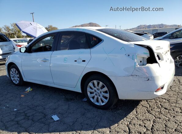 3N1AB7AP2GY241421 2016 NISSAN SENTRA White Հետևի ձախ