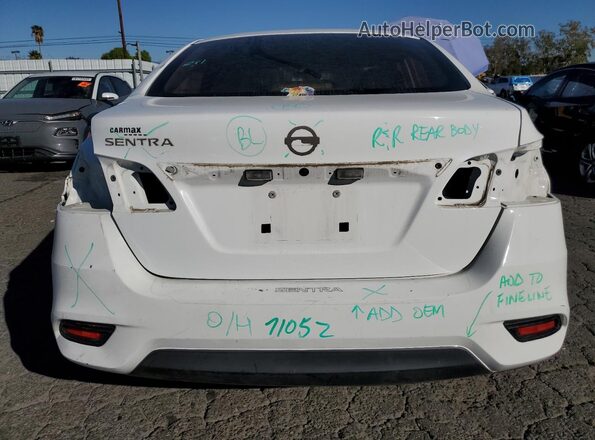 3N1AB7AP2GY241421 2016 NISSAN SENTRA White Հետևի տեսք